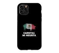 Carcasa para iPhone 11 Pro Funny Mexican Food Carnitas Mi Negrita Taco Lover