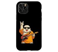 Carcasa para iPhone 11 Pro Funny Monk Guitarrista Rock Music Retro Style Design
