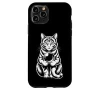 Carcasa para iPhone 11 Pro Funny Mystic Cat - Bola de Cristal adivinación