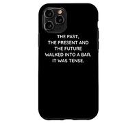Carcasa para iPhone 11 Pro Funny Pun Language Joke Grammar Geek, Linguist Humor