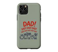 Carcasa para iPhone 11 Pro Funny Raccoon Dad Yelling Raccoons Father's Day