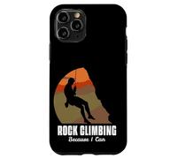 Carcasa para iPhone 11 Pro Funny Rock Climbing Mountaineering Rock Climber Gift