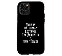 Carcasa para iPhone 11 Pro Funny School or City Bus Driver Costume For Bus Driving Gift