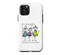 Carcasa para iPhone 11 Pro Funny Women Golf Fairway Divas Vinimos, vimos, Clubes