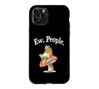Carcasa para iPhone 11 Pro Funny Womens Cottagecore Art EW People Antisocial Frog Lover