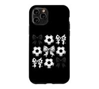 Carcasa para iPhone 11 Pro Fútbol Chica Coqueta Arco Pelotas De Fútbol Am