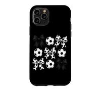Carcasa para iPhone 11 Pro Fútbol Chica Coqueta Arco Pelotas De Fútbol Am