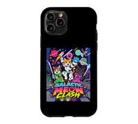 Carcasa para iPhone 11 Pro Galactic Funny Clash Space Cats Illustration Graphic Cartoon