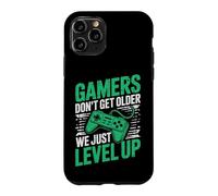 Carcasa para iPhone 11 Pro Gamers Don't Get Older We Just Level Up Funny Gamer Retro