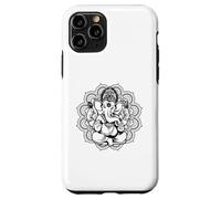 Carcasa para iPhone 11 Pro Ganesha Mandala Hindú Dios Hinduismo Yoga Regalo