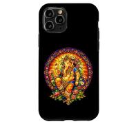 Carcasa para iPhone 11 Pro Ganesha Vitral Mandala Hindú Dios Hinduismo Yoga