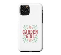 Carcasa para iPhone 11 Pro Garden Girl Wildflower Gardencore Cottage Mariquita