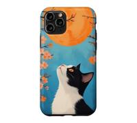 Carcasa para iPhone 11 Pro Gato Japonés Mirando Al Sol