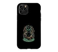 Carcasa para iPhone 11 Pro Gato Negro Místico Grimorio Brujería Gótico Oculto