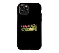 Carcasa para iPhone 11 Pro Gator Alligator Sunglasses Student Último día de Clases después
