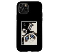 Carcasa para iPhone 11 Pro Gatos Ragdoll Trio Ojos Azules para Cat Mom o Dad