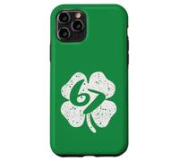 Carcasa para iPhone 11 Pro Gen Alpha Slang 6-7 Grunge Irlandés Adolescente Seis Siete Meme Trébol