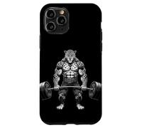 Carcasa para iPhone 11 Pro Genial musculoso Jaguar Bodybuilder Fitness Power Gym