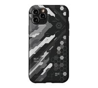 Carcasa para iPhone 11 Pro Geometría Black Ops: diseño futurista de Ropa técnica táctica