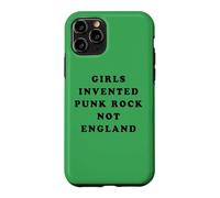 Carcasa para iPhone 11 Pro Girls Invented Punk Rock Not England - Green