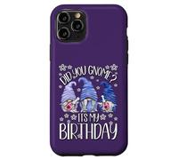 Carcasa para iPhone 11 Pro GNOME Birthday For Women Did You GNOME It`s My Birthday