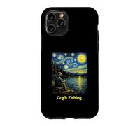 Carcasa para iPhone 11 Pro Gogh Pesca Divertido Pescador Al Aire Libre Lago Arte Go Fish