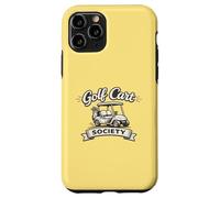 Carcasa para iPhone 11 Pro Golf Cart Society Golf Round Energy Miembros Bounce Fairways