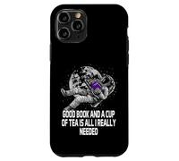 Carcasa para iPhone 11 Pro Good Book and a Cup of Tea Reading Bookworm Literatura