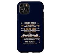 Carcasa para iPhone 11 Pro Good Men Still Exist Funny Husband Wife Love Quote