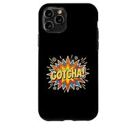 Carcasa para iPhone 11 Pro Gotcha April Fools Day Broma Humor Broma Comedia Joker