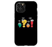 Carcasa para iPhone 11 Pro Gracioso Profesor de Gramática Inglés Espere Qué Deténgalo Estoy de Acuerdo