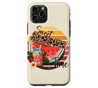 Carcasa para iPhone 11 Pro Gráfico de sandía Dulce de Verano, Estilo Retro