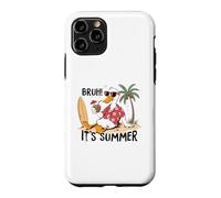 Carcasa para iPhone 11 Pro Gráfico Divertido de Surf de Vacaciones en Duck Beach de Bruh It's Summer