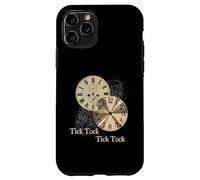 Carcasa para iPhone 11 Pro Grandfather Alarm Clock Time Tick Tock Clock T-Shirt