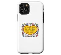 Carcasa para iPhone 11 Pro Granjero Divertido Esposa regordeta Granero Grande Nunca Hizo daño a ningún Hombre