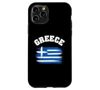 Carcasa para iPhone 11 Pro Greece National Flag Country Pride Roots Vintage Gift