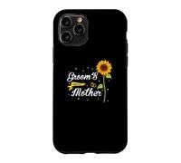 Carcasa para iPhone 11 Pro Groom's Fabulous Mother Sunflower Family Wedding Party