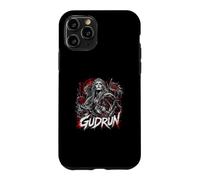 Carcasa para iPhone 11 Pro Gudrun Viking Shieldmaiden Saga de mitología nórdica