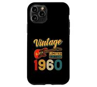 Carcasa para iPhone 11 Pro Guitarra Vintage 1960 Edición Limitada Año de Nacimiento Cumpleaños