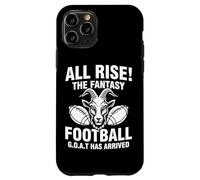 Carcasa para iPhone 11 Pro Ha Llegado All Rise The Fantasy Football Goat, Divertida Cita