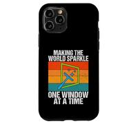 Carcasa para iPhone 11 Pro Haciendo Que el Mundo Brille un Limpiador de Ventanas a la Vez