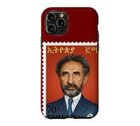 Carcasa para iPhone 11 Pro Haile Selassie Vintage Stamp Ethiopian Emperor Rastafari
