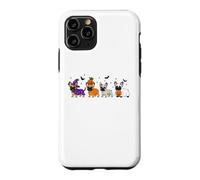 Carcasa para iPhone 11 Pro Halloween Frenchie Bulldog Amante de los Perros Perro Espeluznante Halloween