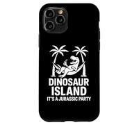Carcasa para iPhone 11 Pro Hamaca Divertida Isla Dinosaurio Fiesta jurásica
