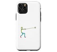 Carcasa para iPhone 11 Pro Hammer Throw Stickman