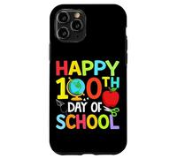 Carcasa para iPhone 11 Pro Happy 100th Day of Kindergarten Teacher Boys Girls 100 Days
