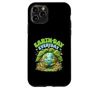 Carcasa para iPhone 11 Pro Happy EarthDay Save The Planet Kawaii Día de la Tierra Todos los días