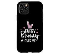 Carcasa para iPhone 11 Pro Happy Easter Every Bunny Sign Every Bunny Loves Me Chicks