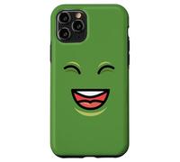 Carcasa para iPhone 11 Pro Happy Laughing Face - Cartoon Green Avocado