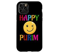 Carcasa para iPhone 11 Pro Happy Purim Costume Funny Jewish Face Mask